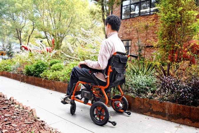 SuperHandy Cares Portable Power Chair