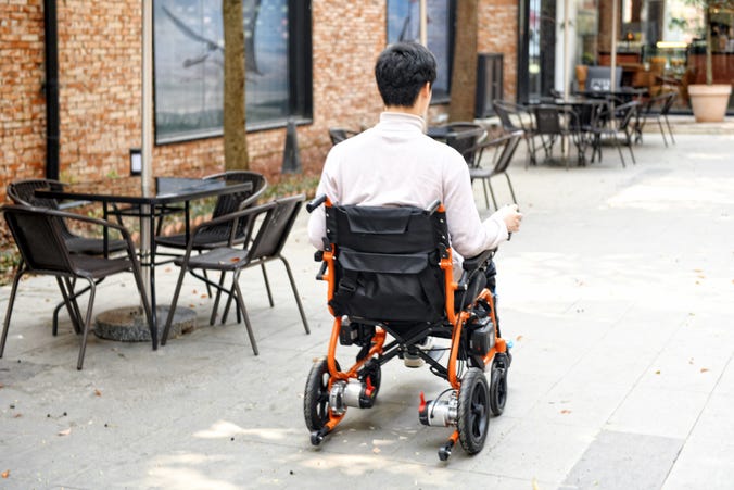 SuperHandy Cares Portable Power Chair