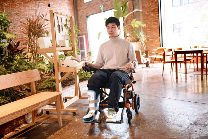 SuperHandy Cares Portable Power Chair