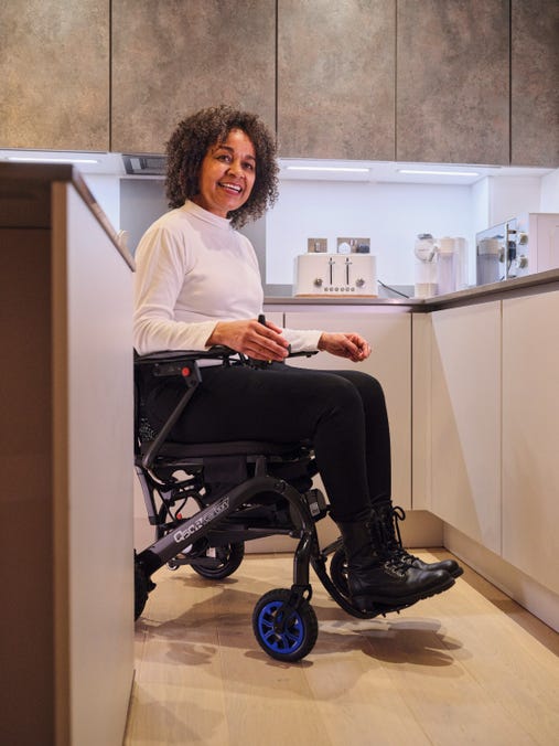 QUICKIE Q50 R Carbon Power Chair