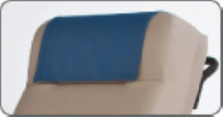 Close-up image of Head Flap Protector for Champion Medical Recliner Chairs