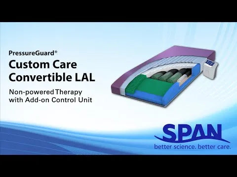 Close-up image of Custom Care® Convertible LAL Mattress
