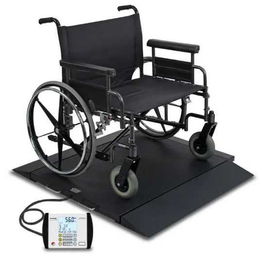 Portable Bariatric Wheelchair Scale - Detecto BRW1000
