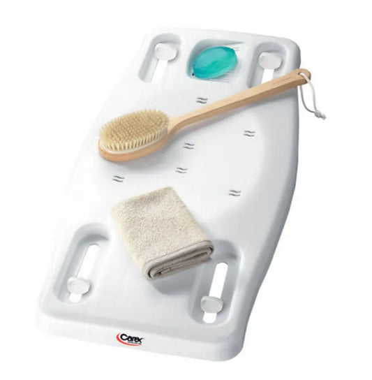 Portable Carex Bath Bench with 300 Pound Capacity - Quantity of 1, 3, or 6