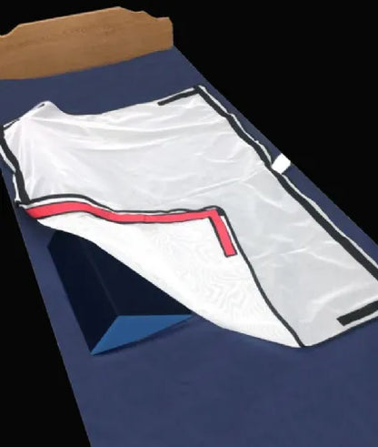 30 Degree Bed System with Slider Sheet and Two 16 inch Wedges