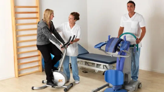 Close-up image of Arjo Sara Plus Powered Patient Lift