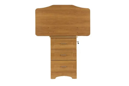 Custom Built Furniture for Hospital and Homecare with Oak, Walnut, and Maple Finish by Casemills