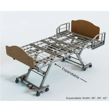Invacare C3600 Bariatric Expandable Width Electric Hospital Bed for Home Care