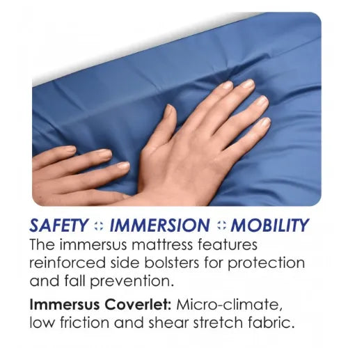 Bariatric Mattress for High Acuity Patients and Hospice Care by Immersus | Foam Construction, Made in the USA