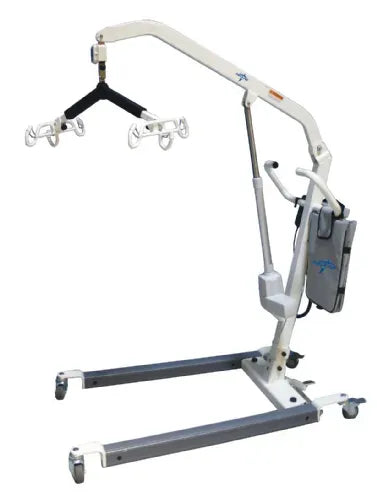 Electric Patient Transfer Lift with Locking Wheels by Medline