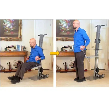 Powered Patient Lift with Floor-to-Stand Feature - 400 Pounds Weight Capacity