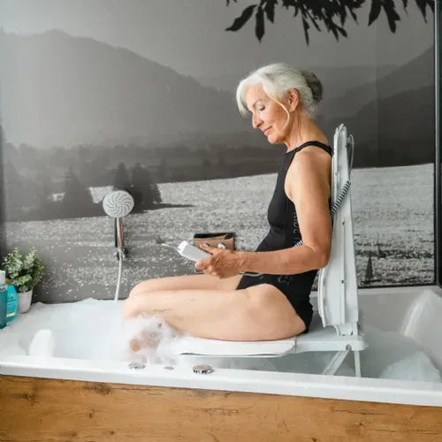 Drive Medical Bellavita Dive Lightweight Automatic Reclining Bath Lift