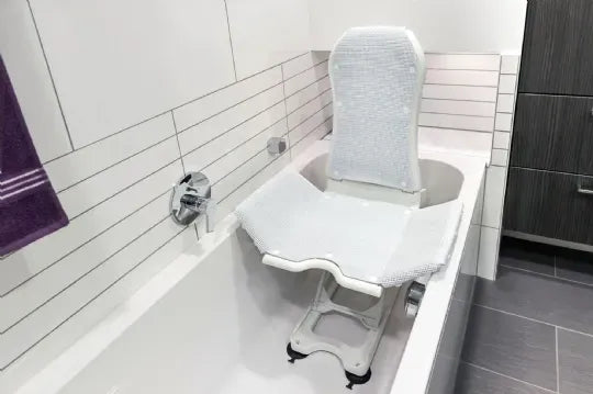 Close-up image of Marine Bath Lift by Clarke Healthcare