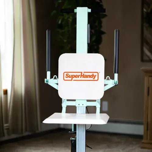 Close-up image of Electric Floor Lift for Seat Transfer Assistance with 330 lbs. Weight Capacity - GoRise FC by SuperHandy