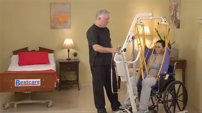BestLift PL400HE Full Body Electric Mobile Patient Lift