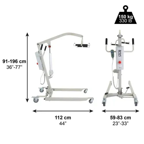 Electric Patient Lift with 330 Lbs Capacity for Home and Clinic Use by PEPE