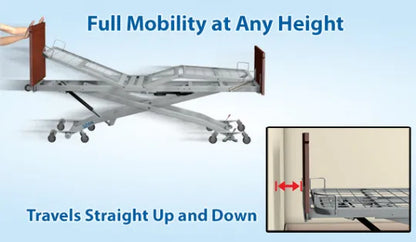 Full Electric Hospital Bed with 500 Pounds Weight Capacity - Advantage by Span America