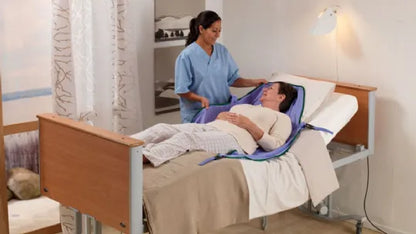 Electric Hospital Bed with Four Adjustable Sections and Domestic Design - Minute 2 by ARJO