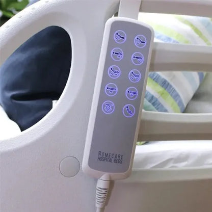 Electric Hospital Bed Frame with Hi-Low Functions - Lynacare HC107 - Mattress Not Included
