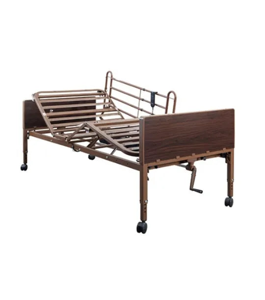 Lightweight Homecare Hospital Bed with Head and Foot Adjustment Functions by Medacure