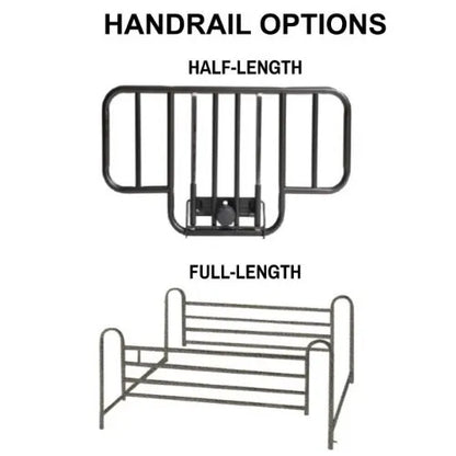 Drive Hospital Bed - Adjustable Height with Manual Bed Cranks by Drive Medical