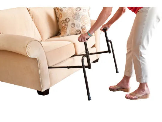 Sit-to-Stand Couch and Chair Grab Bar for Mobility Assistance
