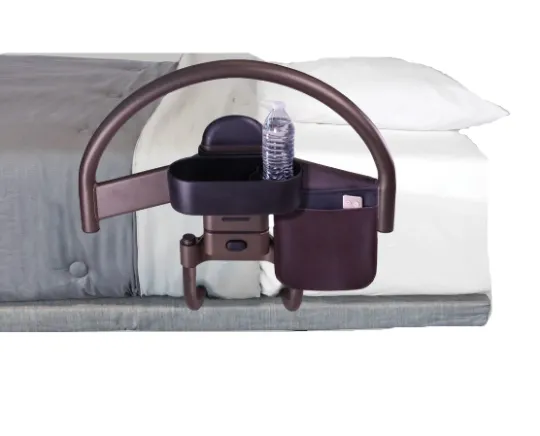 Close-up image of Bed Rail for Standard and Adjustable Beds - Freedom Click Bed Handle by Stander
