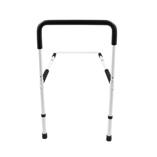 Adjustable Bed Assist Rail with Padded Handle for Safe Mobility and Fall Prevention by Mabis HealthSmart