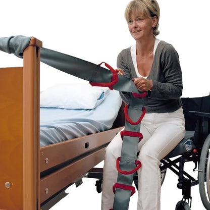Bed Ladder Assist with Eight Pull Up Handles - FlexiGrip by Handicare