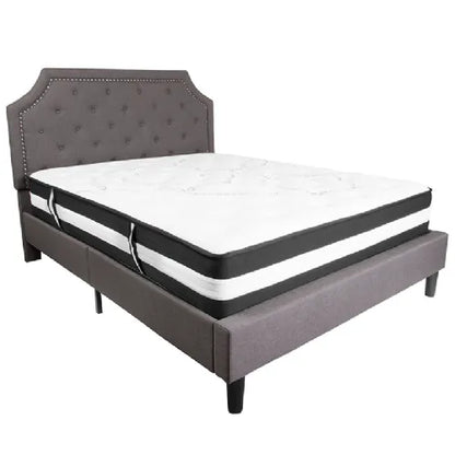 Mattress in a Box: Flash Furniture 12-Inch Medium-Firm Spring (Twin, Full, Queen, King)