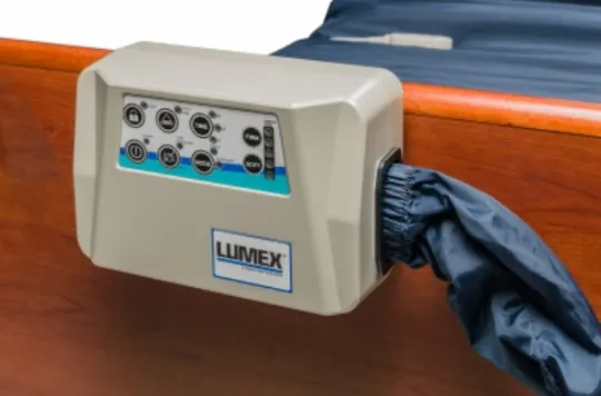 Close-up image of Lumex Alternating Pressure Mattress System
