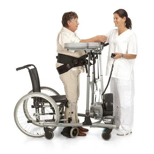 Close-up image of Bure Rise & Go Walker