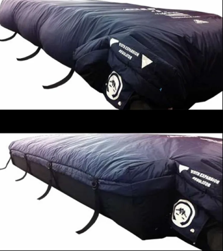 Close-up image of K-3, K-4 Expandable Mattress System