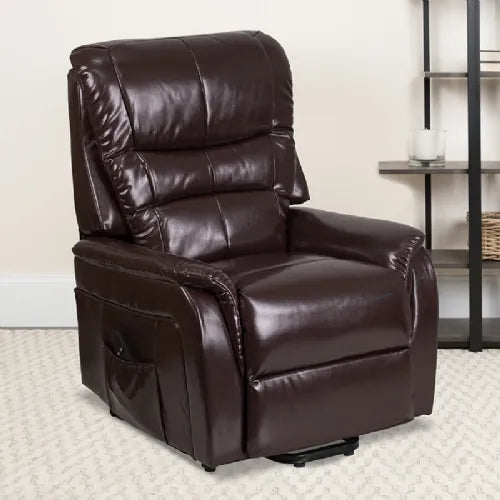 Flash Furniture Electric Power Lift Chair Recliner - Brown