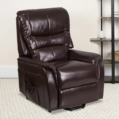 Flash Furniture Electric Power Lift Chair Recliner - Brown