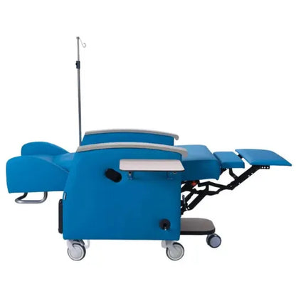 Medical Recliner Chair with Swing-Away Arms and Locking Casters | NitroCare Aura