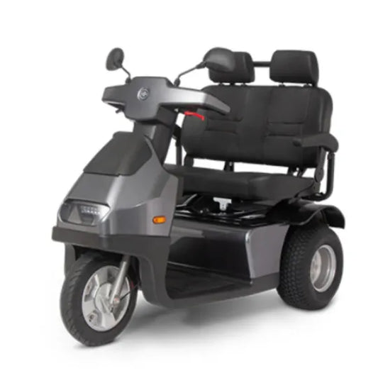 Electric Scooter for Heavy Adults 400lbs - Afiscooter S3 Wide Seat Scooter by Afikim
