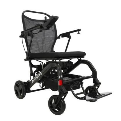 Matrix Ultra 2 Carbon Fiber Lightweight Electric Wheelchair by Discover My Mobility, Fully Assembled, Foldable, Built-In Anti-Theft System