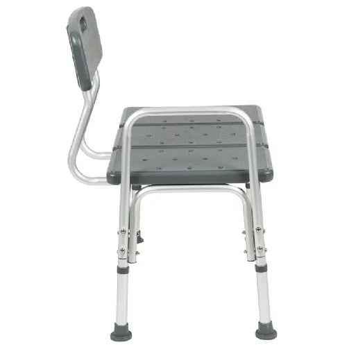 Close-up image of Flash Furniture Transfer Bath Bench Hercules Series - Ultrawide Lightweight - 300 lb. Capacity