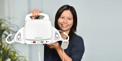 Handicare Portable Ceiling Lift - Savaria Overhead Patient Lift System for Home or Hospital Use