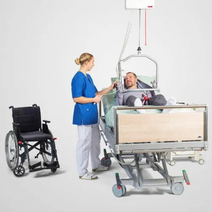 Molift Air Tilt Fixed Bariatric Ceiling Lift System for Strain-Free Transfers