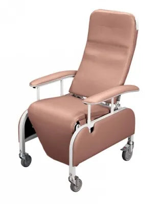 Close-up image of Preferred Care Recliner Series Drop-Arm - Infinite Position Geri Chair
