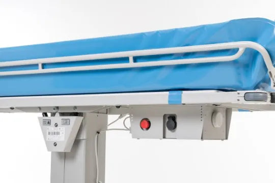 Close-up image of Shower Bed for Bariatric Patients - TR3200 Battery Operated by TR Equipment