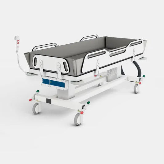 Pressalit AquaMax Adjustable Shower Bed / Trolley
