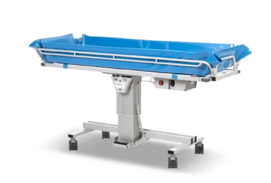 Shower Bed with Adjustable Height and Tilt- TR2000 by TR Equipment