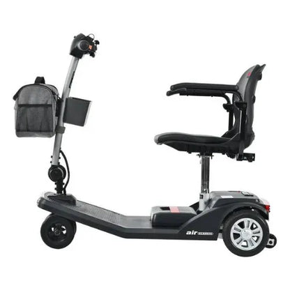 Black AIR CLASSIC Mobility Scooter | Lightweight and Portable by Metro Mobility