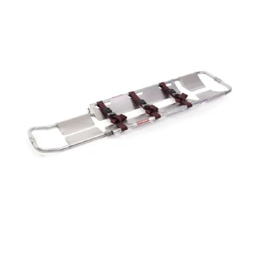 Close-up image of Scoop Stretcher with Restraint Straps