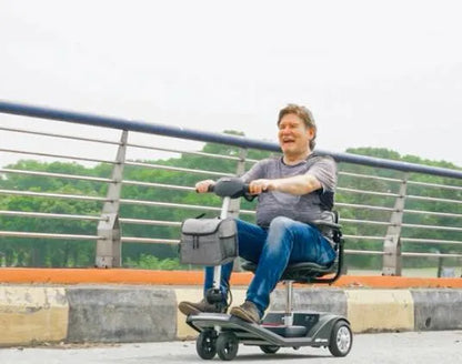 Black AIR CLASSIC Mobility Scooter | Lightweight and Portable by Metro Mobility