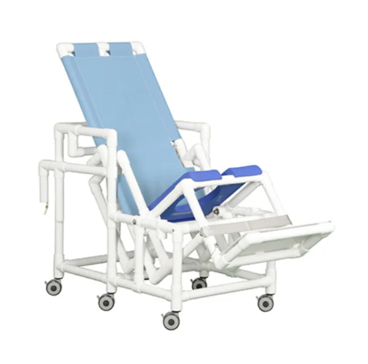Easy-Tilt Rolling Shower Chair