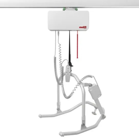 Molift Air Tilt Fixed Bariatric Ceiling Lift System for Strain-Free Transfers